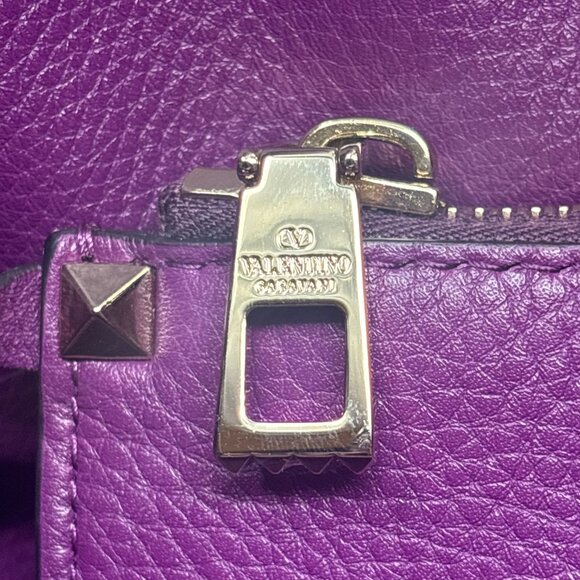 Valentino Taupe  Rockstud Tote - Picture 10 of 11